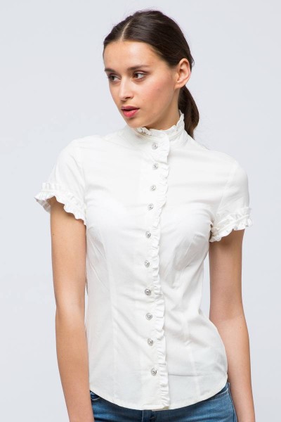 Trachten Blouse Patricia, cream