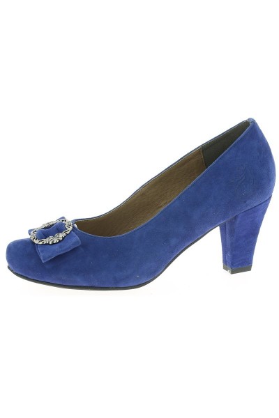 Trachtenschuhe Vera, dunkelblau