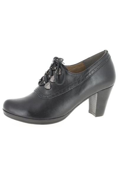Trachtenschuhe Karin, schwarz