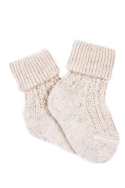 Kinder Trachtensocken Joshua, beige