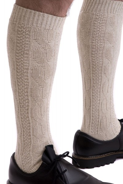 Trachten Socks Starnberg, beige