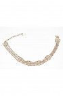 Trachtenkette Aurora, gold/white/opal