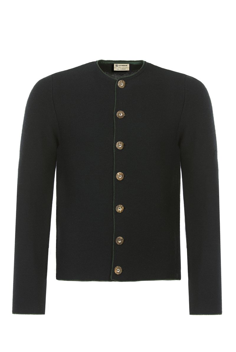 Trachten Jacket trachtenjanker Trachten Janker of Wool Anthracite