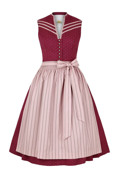 Midi Dirndl Romy, lila/rosa