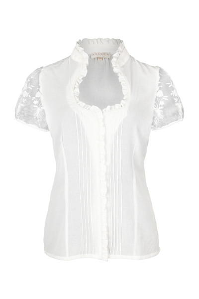 Trachten Blouse Angelina, cream