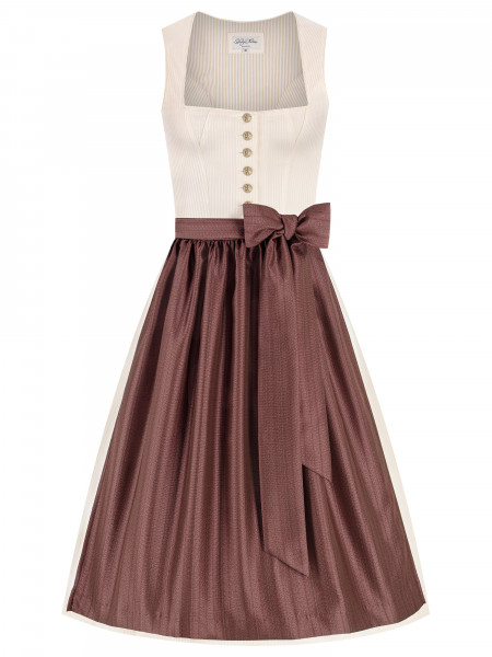 Dirndl Valentina seashell plum