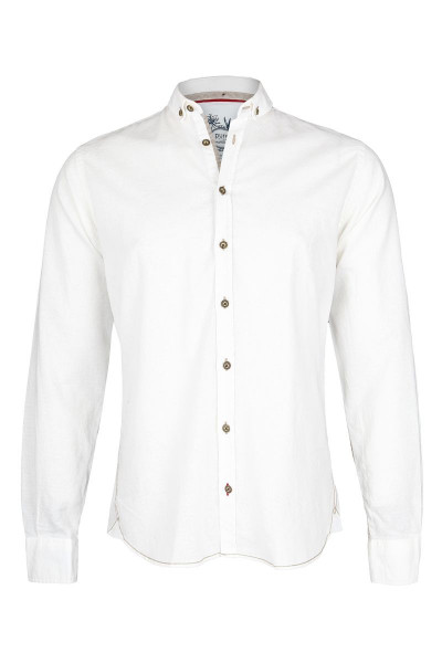 Trachten Shirt PURE, plain white