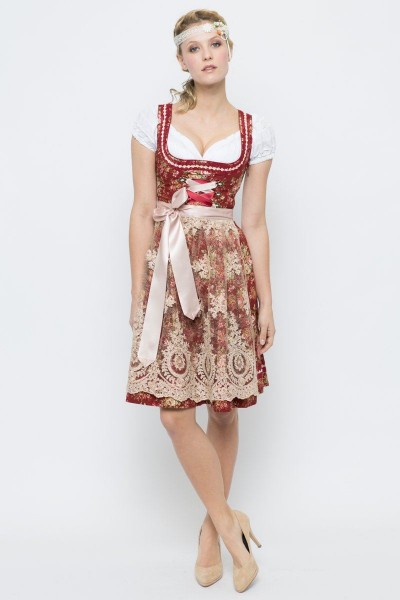 Mini Dirndl Freyung, red