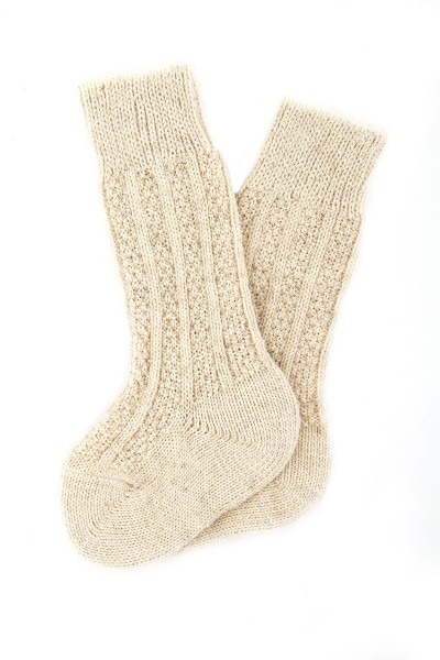 Kinder Trachtensocken Straubing, beige