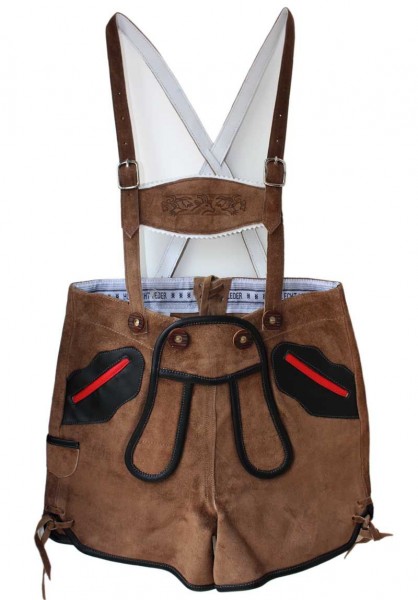 Kinderlederhose Christian, braun