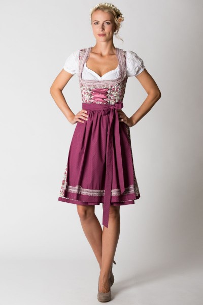 Midi Dirndl Annabelle, beere