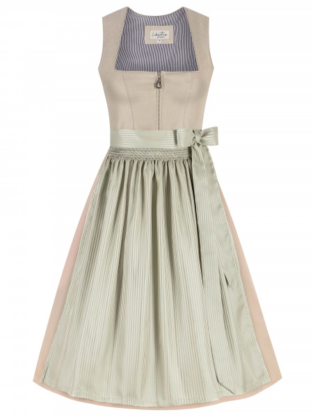 Dirndl Scarlett silber pistachio