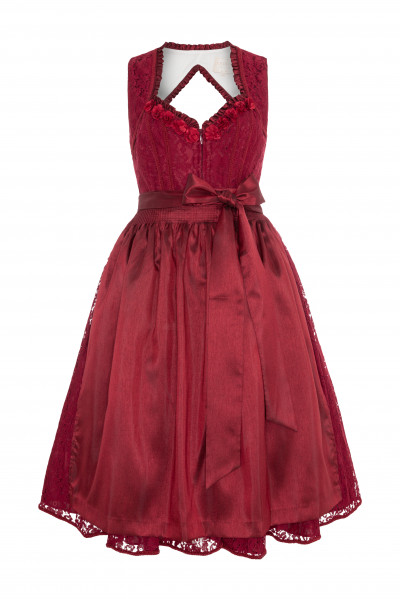 Midi Dirndl Klara in Rosa von Krüger Dirndl