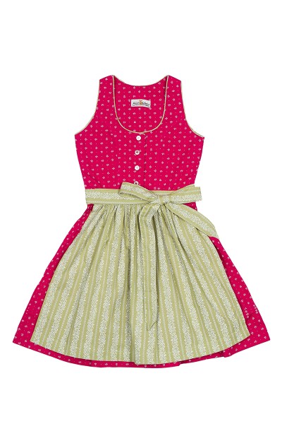 Children Dirndl Irmi, pink/green