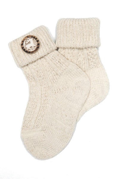 Kinder Trachtensocken Lars, beige