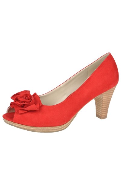 Trachtenschuhe Lydia, rot