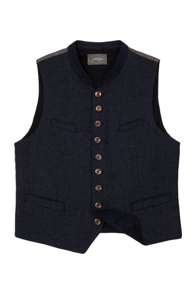 Trachten Vest Georg blue