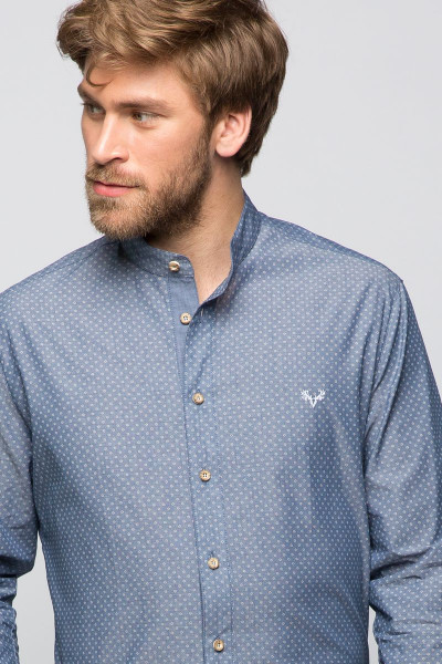 Trachtenhemd Finley, maison blue