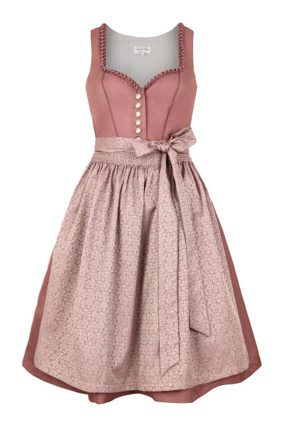 Midi Dirndl 2, dusky pink