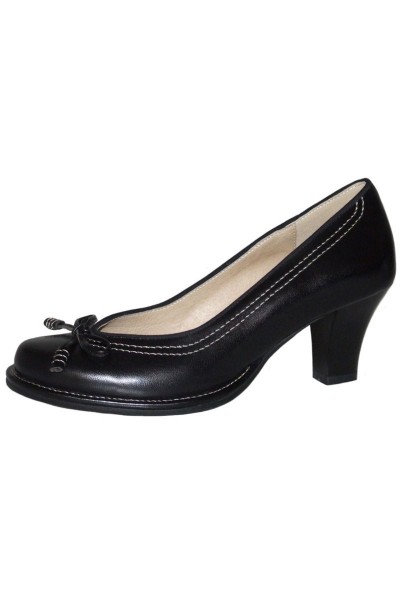 Trachten Pumps Jasmina schwarz