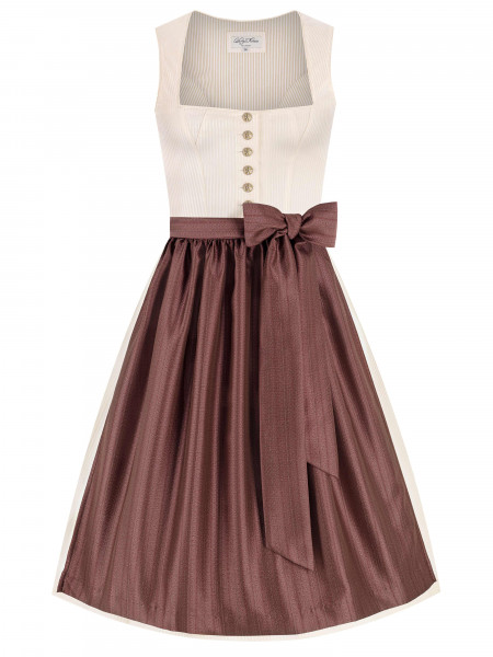 Dirndl Valentina seashell plum