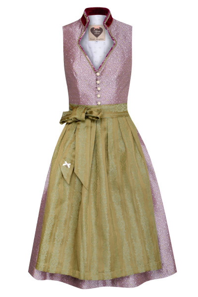 Midi Dirndl Paula, plum