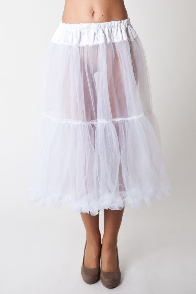 Petticoat Flora, weiß
