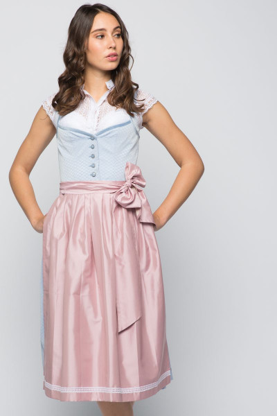Midi Dirndl Josephine, hellblau