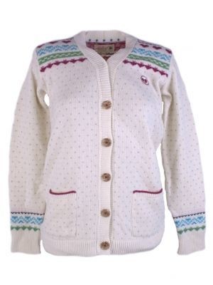 Trachtenjacke Glückliche Zeiten, wollweiß