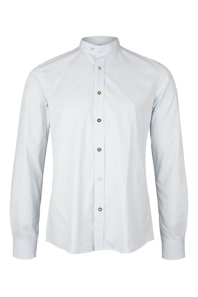 Trachten Shirt Lenz, light blue