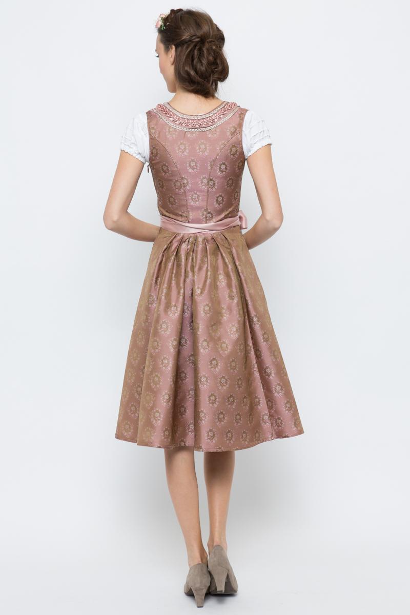 Midi Dirndl Evette in Lila von Marjo Trachten