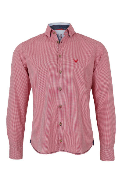 Trachten Shirt PURE, red