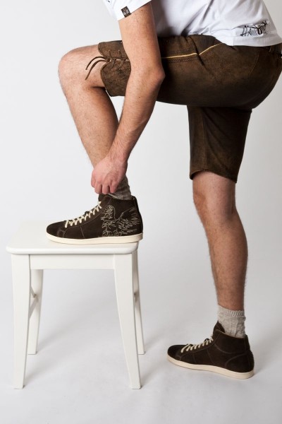 Trachten Schuhe Robin, dunkelbraun