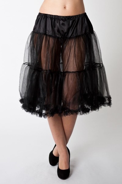 Petticoat Esperanza, schwarz