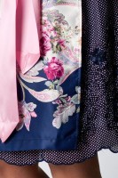 Preview: Dirndl Christina, blue/rose Preview: Dirndl Christina, blue/rose