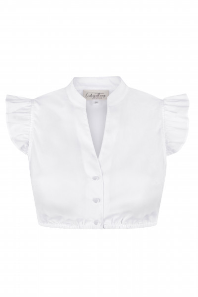 Dirndlbluse Luzia weiß