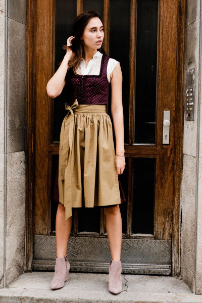 Midi Dirndl 5, plum