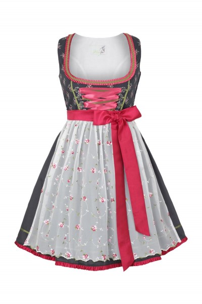 Mini Dirndl Nikki, black/cream