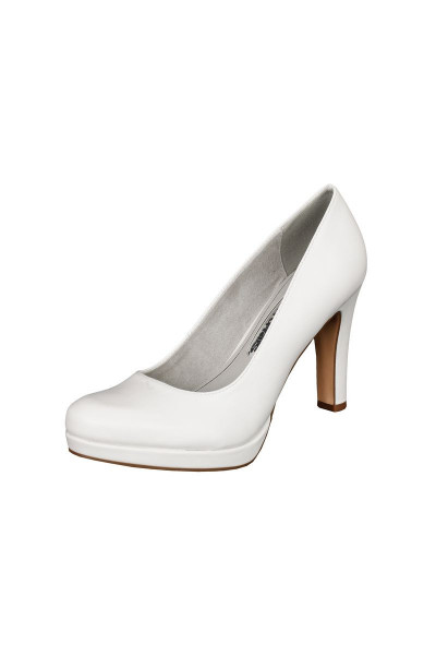 Trachtenschuhe Lima, white matt