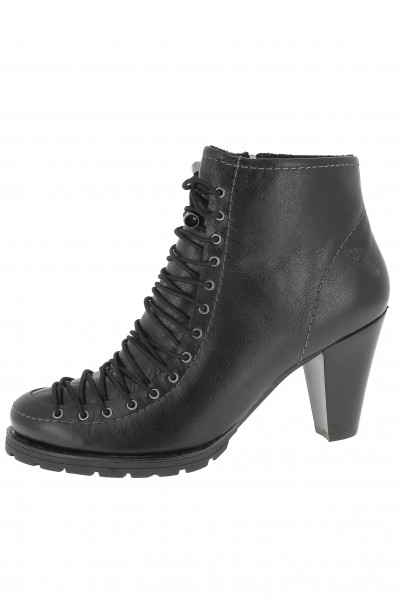 Trachtenschuhe Heide, schwarz