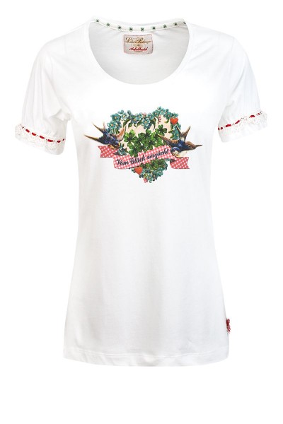 Damen Trachtenshirt Jana, weiß