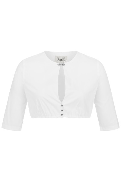 Dirndlbluse Bine, weiß