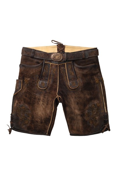 Lederhose Short Moritzberg G, tabacco