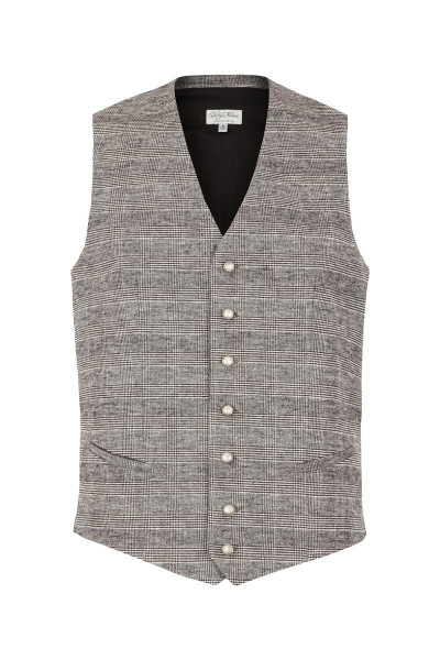 Trachten Vest 2, grey/checks