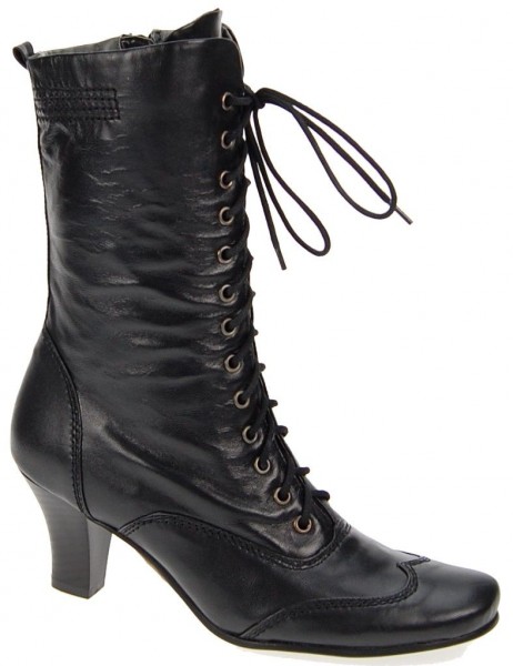 Trachtenschuhe Olivia, schwarz