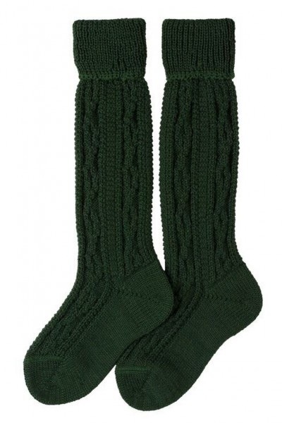 Children Trachten Socks, dark green