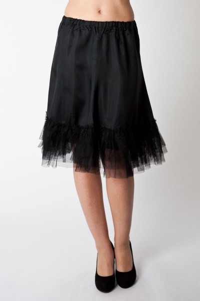 Petticoat Zoey, schwarz