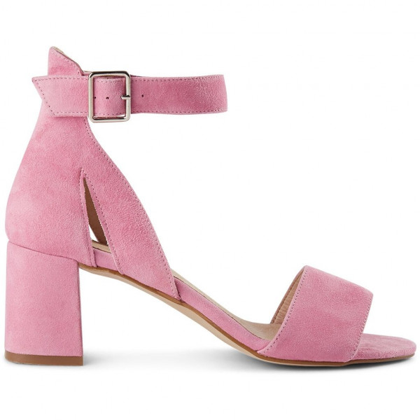 Trachten Shoes May Suede, light pink