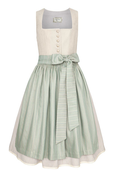 Dirndl Leyla silver pistachio