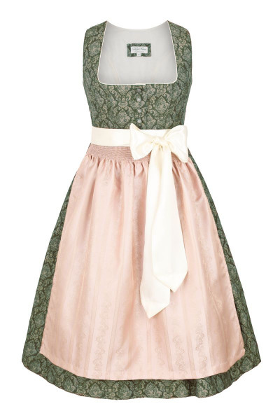 Midi Dirndl Grünwald Glow, dark green